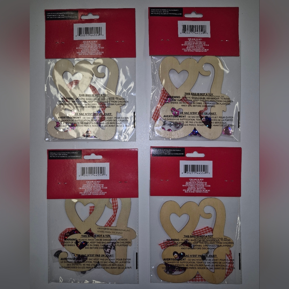 "LOVE" DIY Craft Kit - 4 Pks - Picture 2 of 2